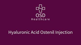 Hyaluronic Acid Ostenil Injection [upl. by Aelak]