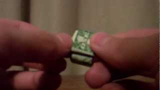 How to make a dollar ring out of a 1 dollar bill [upl. by Bore]