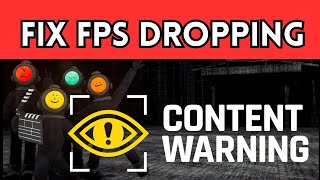 How to Fix FPS Dropping Frequently in Content Warning [upl. by Yecnuahc]