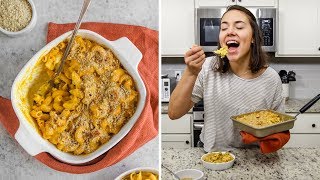 Baked Vegan Mac amp Cheese Recipe  Healthy amp Delicious [upl. by Silvia]