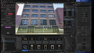 Unreal Engine 54  Creating own City Kit with WorldBLDCityBLD amp Megascans amp more  Part32  4K [upl. by Nonnaehr]