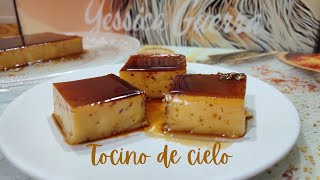 TOCINO DE CIELO Postre TRADICIONAL de la COCINA 🇪🇦 No te lo puedes perder Con MAMBO [upl. by Annal]