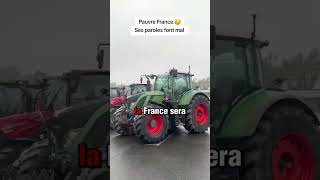 ses paroles font mal la France vas mal agriculteurencolere triste paroletriste [upl. by Friend]