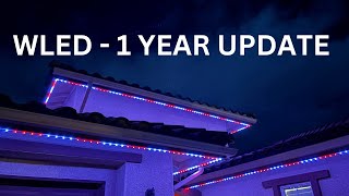 Permanent Holiday Lights 1 Year Update [upl. by Brande]