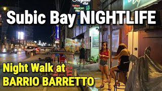 SUBIC PHILIPPINES NIGHTLIFE  Night Walk in Barrio Barretto Subic Bay  Olongapo [upl. by Phiona]