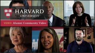 Harvard Alumni Community Video [upl. by Nowahs323]