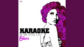 Vete De Mi Karaoke Version [upl. by Leeban]