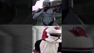 LiveAction Recreating Clone Wars Guarding the Zillo Beast Comparison shorts clonewars starwars [upl. by Cott543]