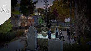 Victorian Graveyard  The Sims 4 Speed Build [upl. by Somar209]