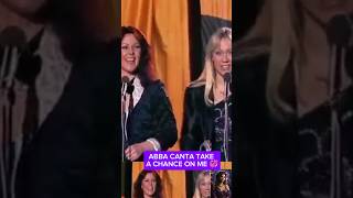 ABBA CANTA TAKE A CHANCE ON ME 💞 QueHistoriaeEssaMax [upl. by Nancee]