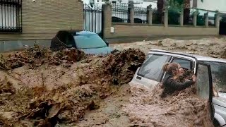 Doomsday for Italy The city is sinking Terrible flood in Catania Sicily [upl. by Eiramnna]