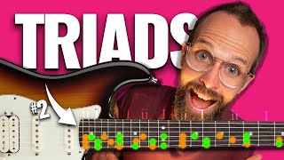 3 Exercises to MASTER guitar TRIADS [upl. by Frohman]