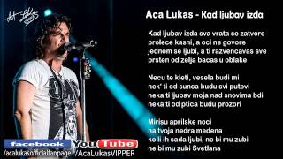 Aca Lukas  Kad ljubav izda  Audio  Live [upl. by Kataway]