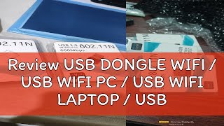 Review USB DONGLE WIFI  USB WIFI PC  USB WIFI LAPTOP  USB WIFI Wireless Nano USB Adapter [upl. by Delilah]