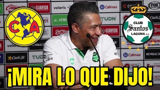 ¡ANTES DEL PARTIDO MIRA LO QUE DIJO IGNACIO AMBRIZ SOBRE EL CLUB AMÉRICA NOTICIAS DEL CLUB AMÉRICA [upl. by Eilsew]