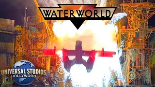 Waterworld AT NIGHT Universal Studios Hollywood 2023 [upl. by Acinorehs]