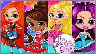 ♡ The Beatrix Girls Rockin Out ♡ Lark Ainsley Brayden Chantal Dress Up Game for Girls [upl. by Park136]