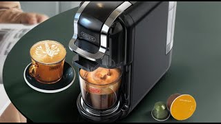 HiBREW H2B 5in1 Capsule Coffee Machine  Brew HotCold with DG Nespresso ESE amp Ground Coffee [upl. by Naginarb383]