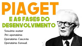 TEORIAS DA APRENDIZAGEM PARTE3 FASES DO DESENVOLVIMENTO SEGUNDO JEAN PIAGET [upl. by Higginson215]