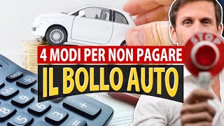 BOLLO auto 4 TRUCCHI per non pagare  Avv Angelo Greco [upl. by Ihana]