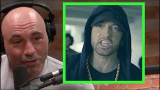 Joe Rogan on Eminem Being AntiTrump [upl. by Aisatan]