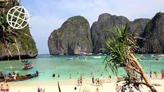 Ko Phi Phi amp Railey Thailand Amazing Places 4K [upl. by Annert205]