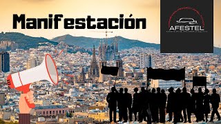 📺 DIRECTO MANIFESTACIÓN EN BARCELONA AFESTEL 🚨 parte 1 [upl. by Behlau]