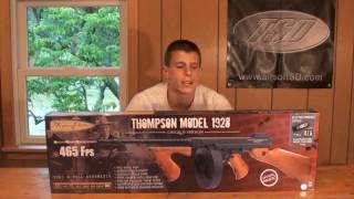 CyberGunCYMA Chicago Typewriter Airsoft Gun Review [upl. by Furr]