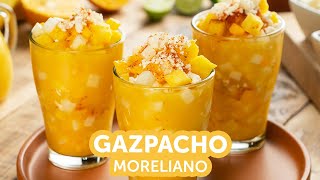 Gazpacho moreliano  Receta Kiwilimón [upl. by Akinoj27]