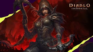 NEW INFERNO DEMON HUNTER ESSENCE  DUNGEONFARM BUILD  Diablo Immortal Season 27 [upl. by Sirred]