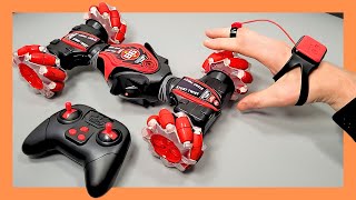 BESTORX 4WD Radio Controlled 360 Degree Stunt Car Review [upl. by Annaej]