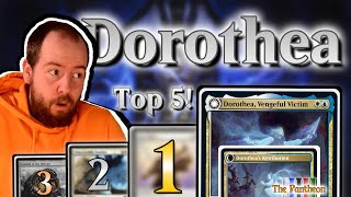 Dorothea Vengeful Victim  Commander Top 5  EDH  MTG  The Pantheon  Ep159 [upl. by Neddy624]