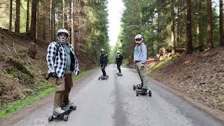 Longboard riding in CZ 4k [upl. by Ishii]