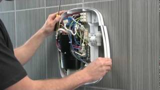 Redring Selectonic Premier Installation video  thermostatic instantaneous electric shower [upl. by Nomad]