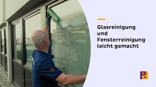 Glasreinigung und Fensterreinigung leicht gemacht  SchrittfürSchrittAnleitung vom Experten [upl. by Ahcas763]