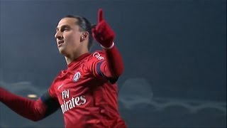 Goal Zlatan IBRAHIMOVIC 43  Girondins de Bordeaux  Paris SaintGermain 01  201213 [upl. by Taran]