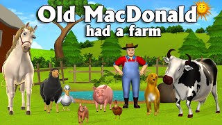 Old MacDonald Had a farmer CoComelon Nursery Rhymes and Kids Song [upl. by Arriet]