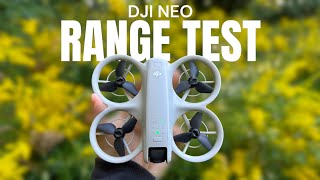 DJI Neo Range Test [upl. by Avah]