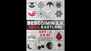 06 AY BEBEK ZEKA KARTLARI MÜZİKLİ [upl. by Assilev]