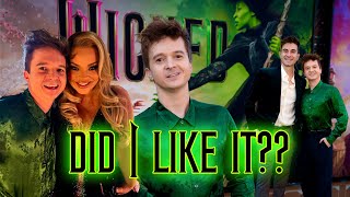 WICKED MOVIE REVIEW from a Wicked Musical SUPER FAN  Hollywood Premiere review [upl. by Attenej]