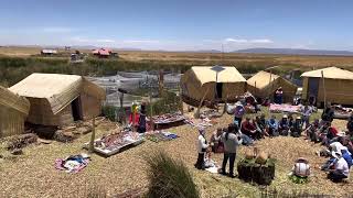 Lake Titicaca floating islands [upl. by Iroc]