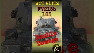 One shot Two damaged FV215b 183 WOT Blitz worldoftanksblitz wotb wotblitz fv215b183 [upl. by Taro560]