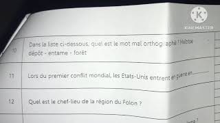 Correction du sujet de culture générale  ENACi cycle moyen entrée en 2025 [upl. by Sinclare314]