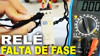 Relé detector de Sequência ou Falta de fase [upl. by Enilada]