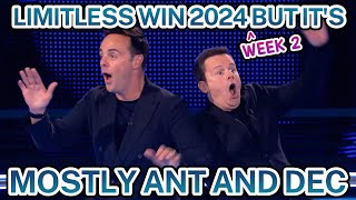 limitless win but its mostly ant and dec [upl. by Sineray]