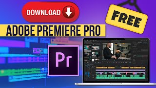 How To Download Adobe Premiere Pro For FREE on PC amp MAC [upl. by Phillips]