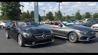 2017 MercedesBenz C Class C300 Cabriolet Preview [upl. by Elmira]