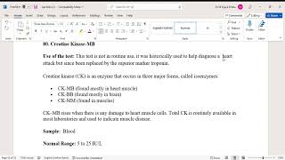 Creatine Kinase MB [upl. by Harbert]