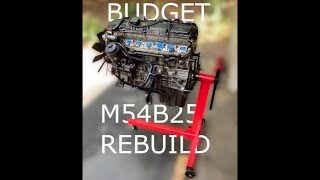 Budget BMW 25L M54B25 Rebuild  Part 1  Bottom End [upl. by Savill]