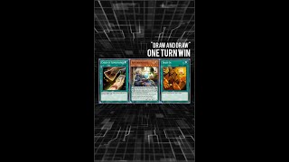 Yugioh Duel Links  Draw and Draw One turn WIN deck [upl. by Notyad]